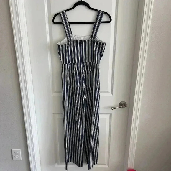 944 Rolla's Striped Jumpsuit Size XS Color Blue White - Picture 5 of 5